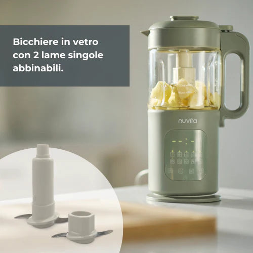 Cuocipappa multifunzione 7 in 1 Magic Pappa con Ricettario Nuvita Chef