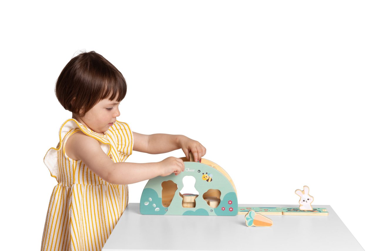 COLLINA DEI CONIGLIETTI IN LEGNO