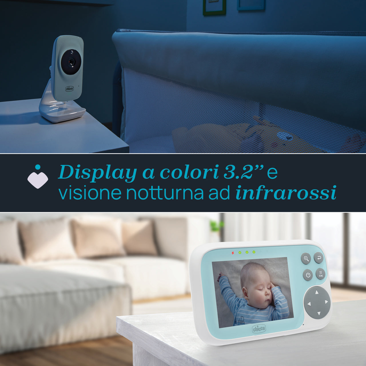 VIDEO BABY MONITOR START