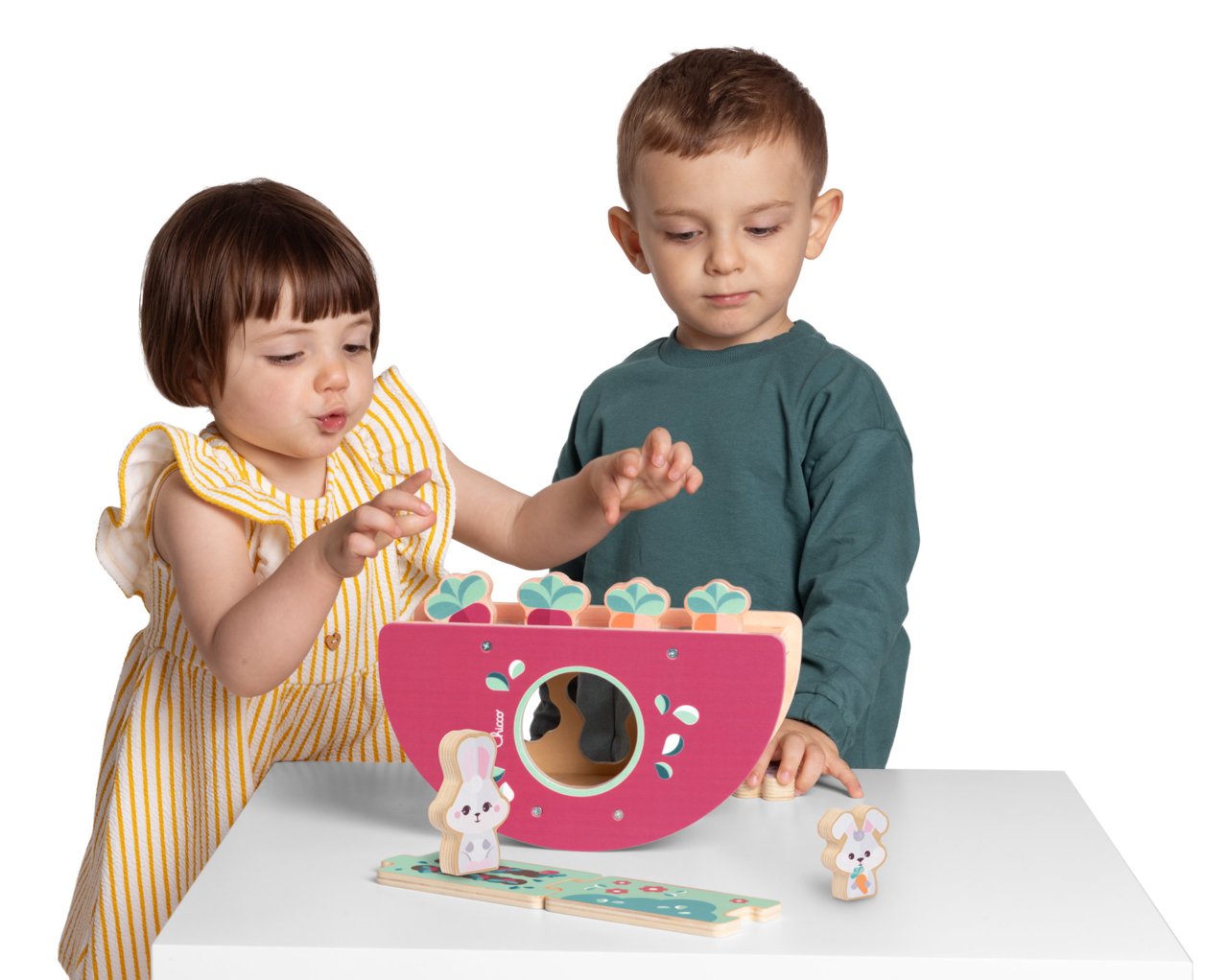 COLLINA DEI CONIGLIETTI IN LEGNO