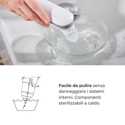 Aspiratore nasale elettrico con batteria ricaricabile - Nuvita