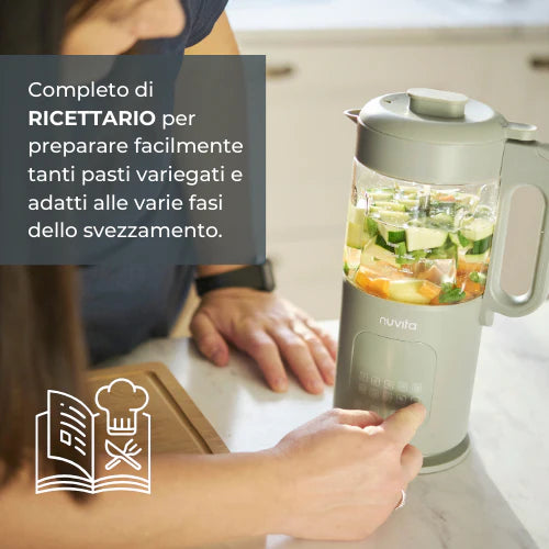 Cuocipappa multifunzione 7 in 1 Magic Pappa con Ricettario Nuvita Chef
