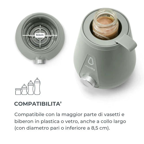 Scaldabiberon casa/auto -Nuvita