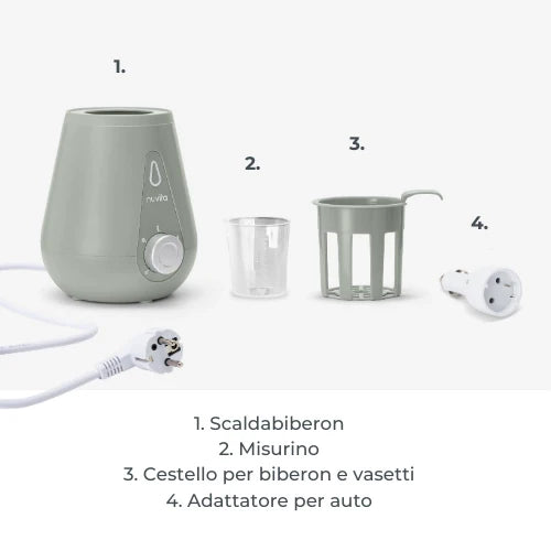 Scaldabiberon casa/auto -Nuvita