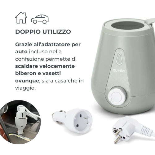 Scaldabiberon casa/auto -Nuvita